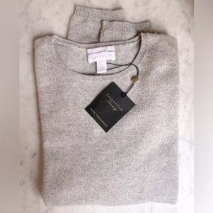 NEW Size S Charter Club Cashmere Sweater -Gray